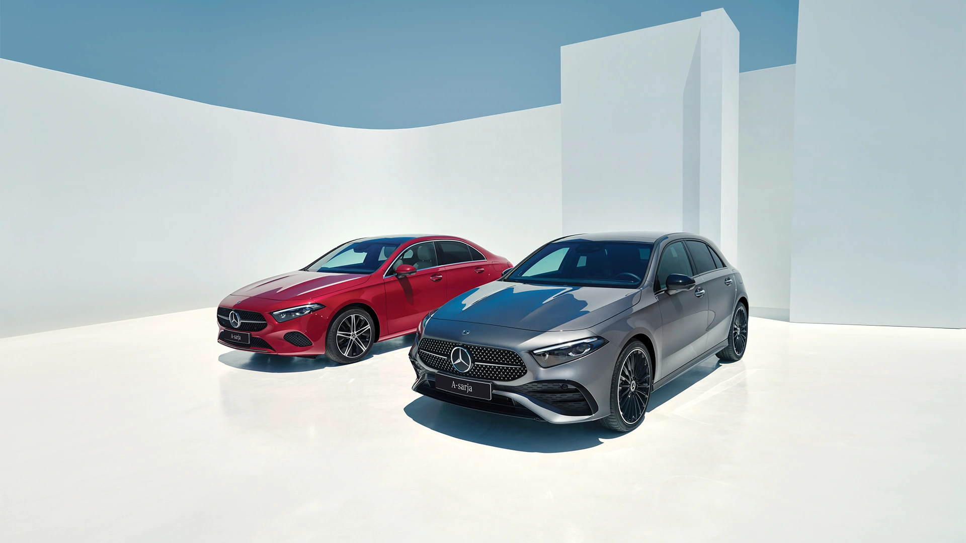 Mercedes-Benz A-klassi sedaan ja luupära mudelid kohe saadaval