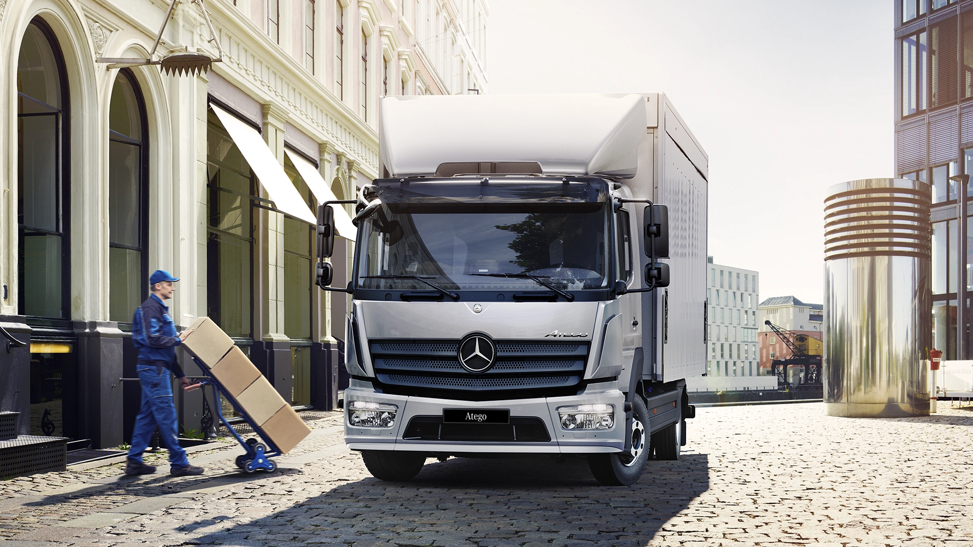 Atego jaotusveod masin eestvaates