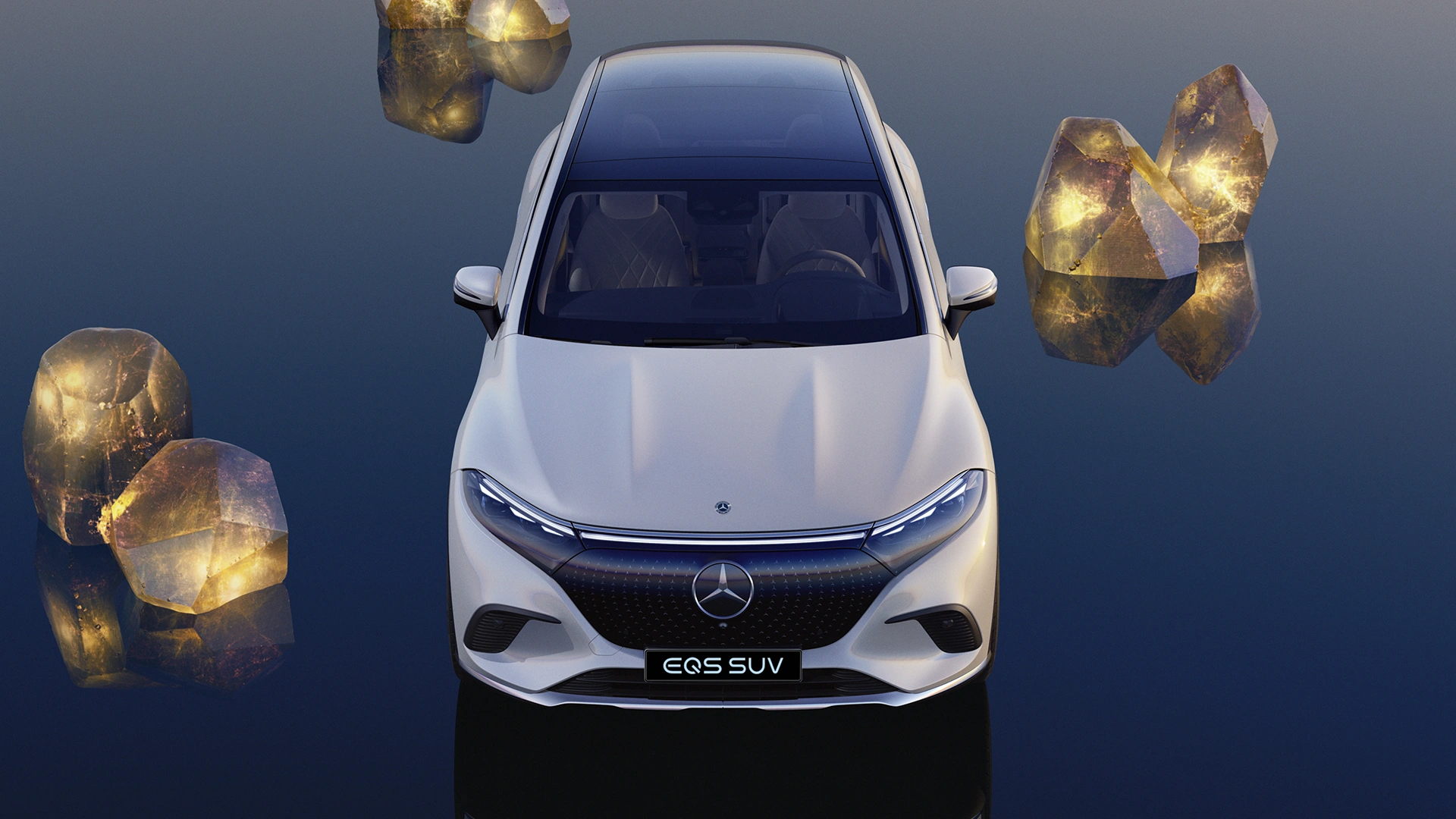 Mercedes-Benz EQS SUV eestvaates