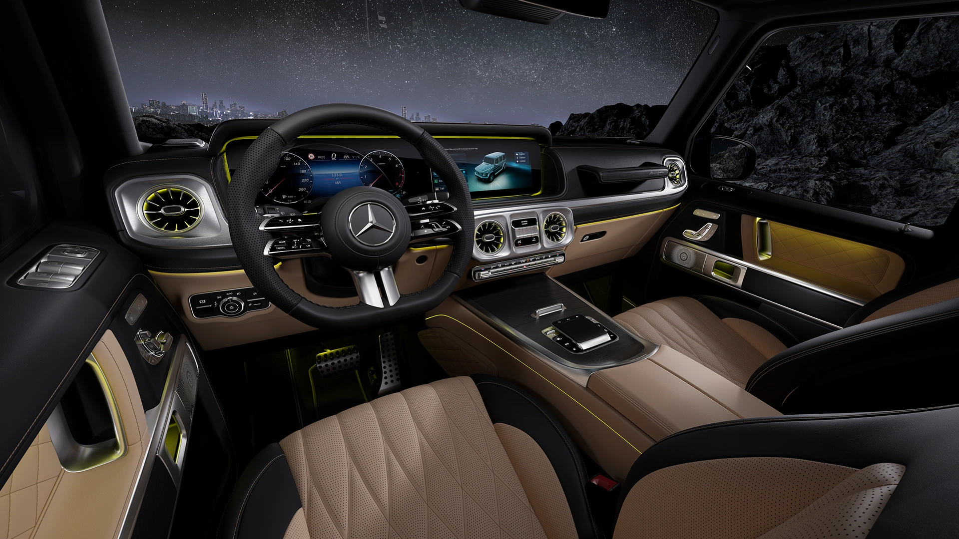 Mercedes-Benz G-klass sisevaade