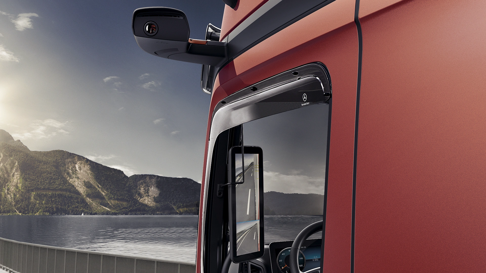 Mecedes-Benz Actros MirrorCam kaamera