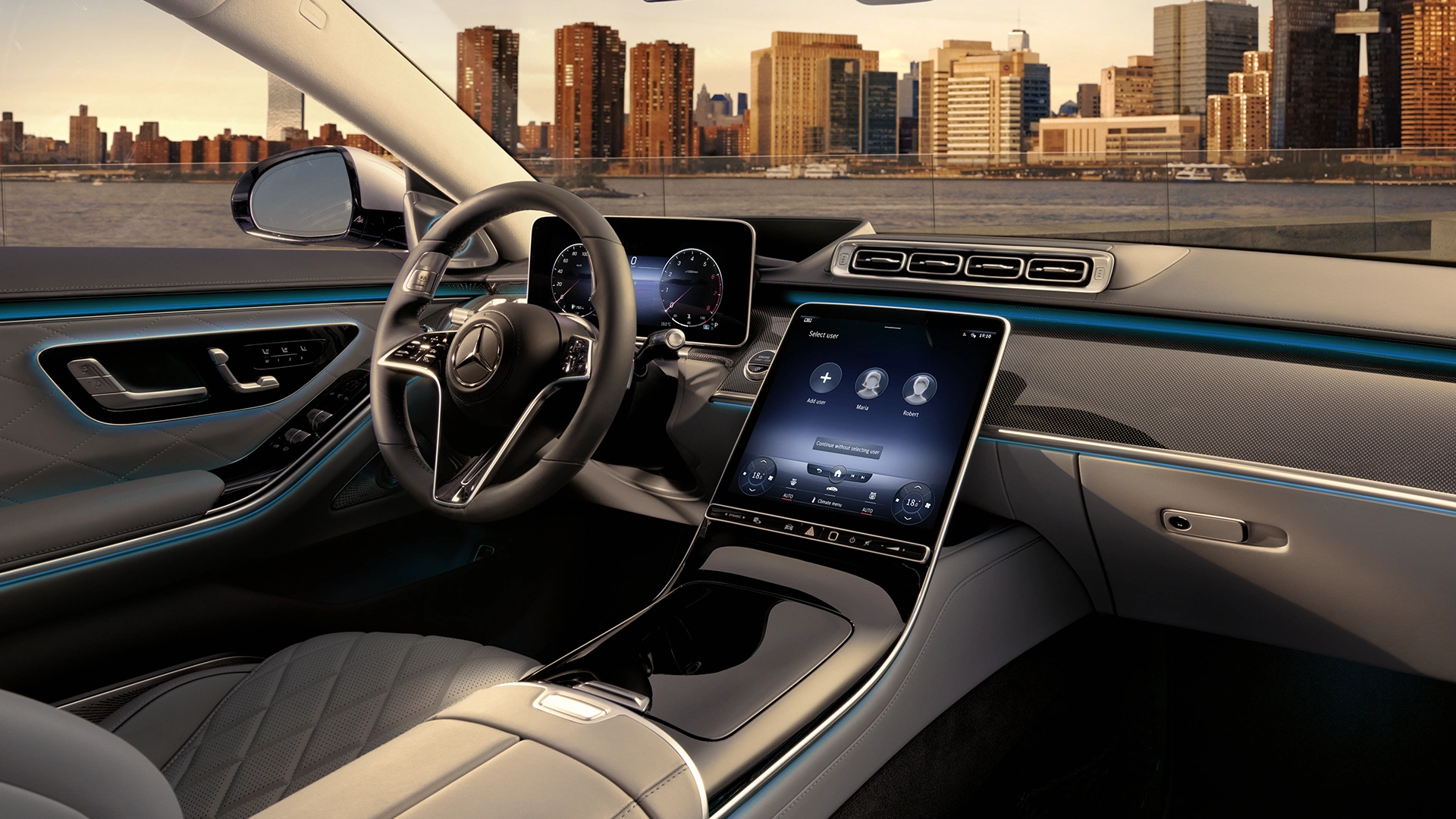 Mercedes-Benz S-klass sisevaade