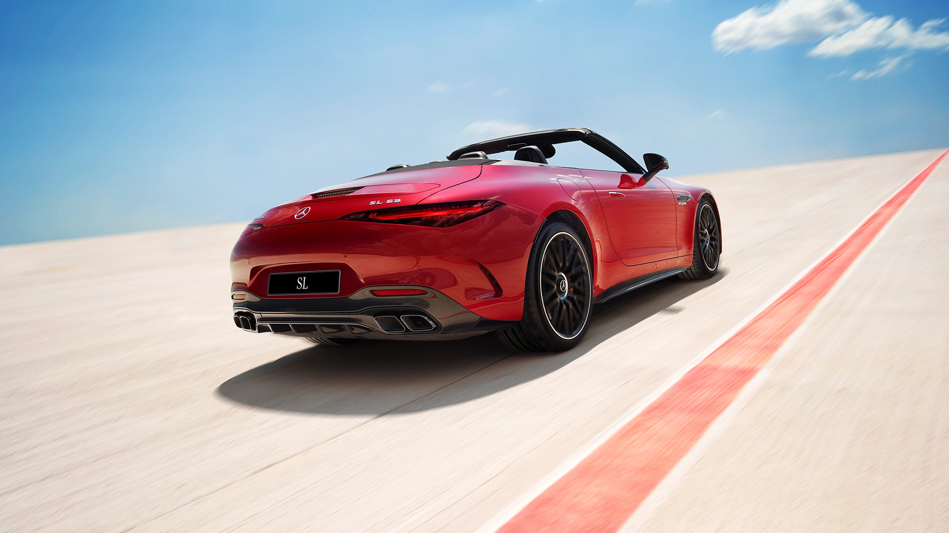 Mercedes-AMG SL Roadster tagantvaats