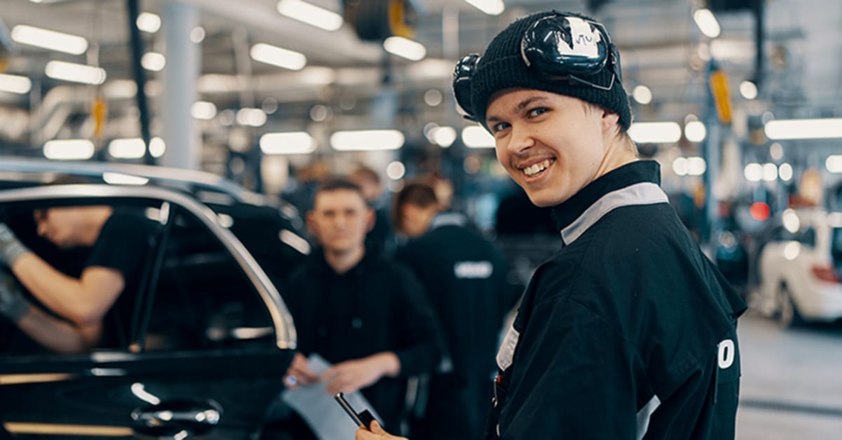 Veho tehnikud tööd tegemas