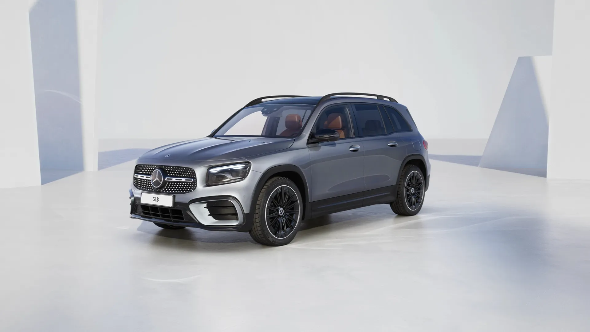 Mercedes_Benz GLB külgvaates stuudios