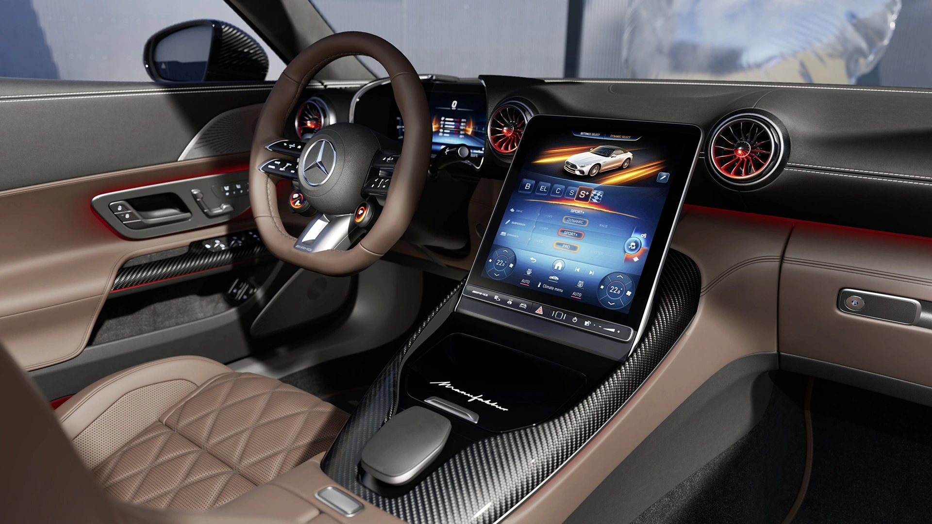 Mercedes-Benz SL Roadster sisevaade