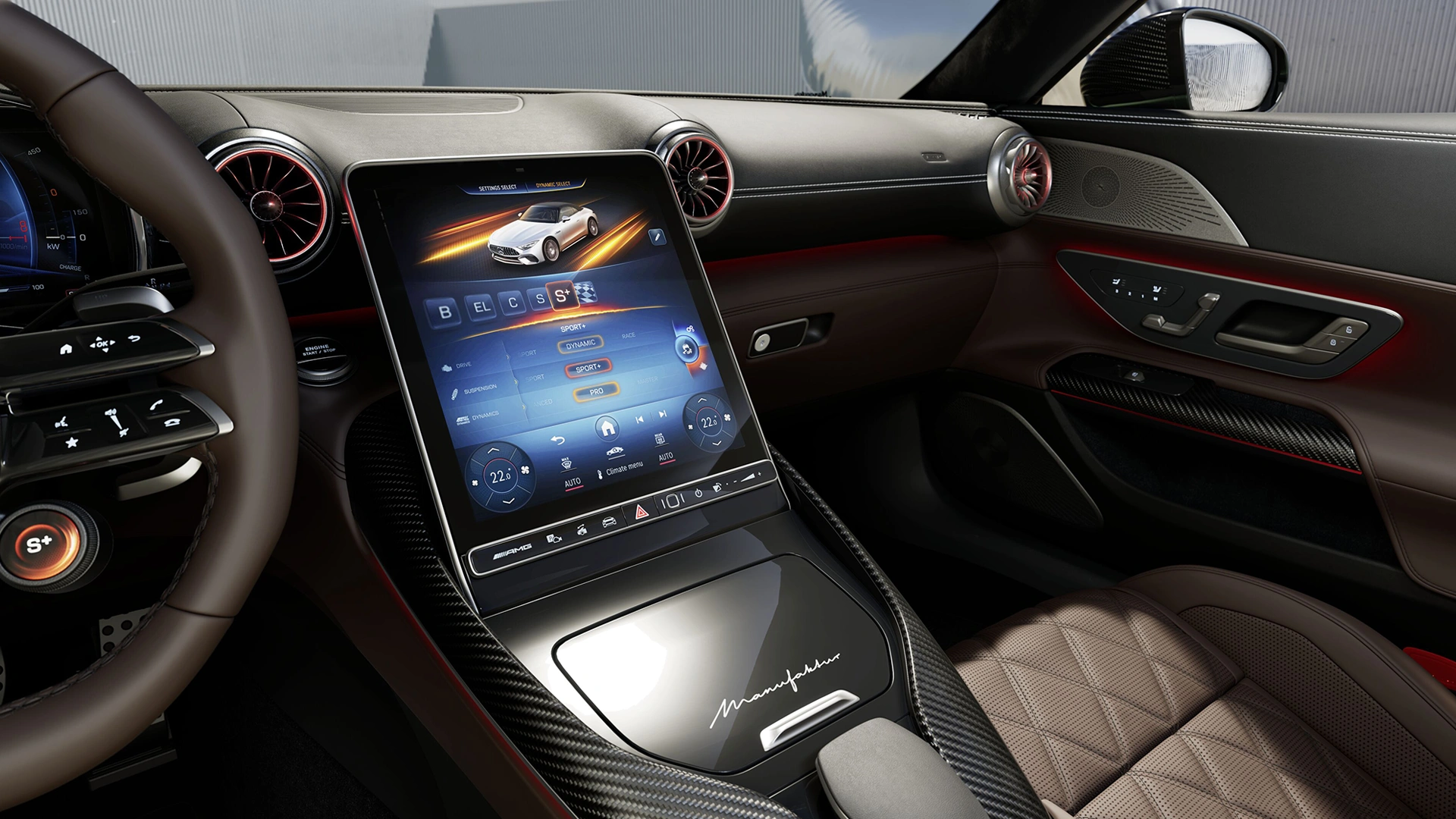 Mercedes-Benz SL sisevaade