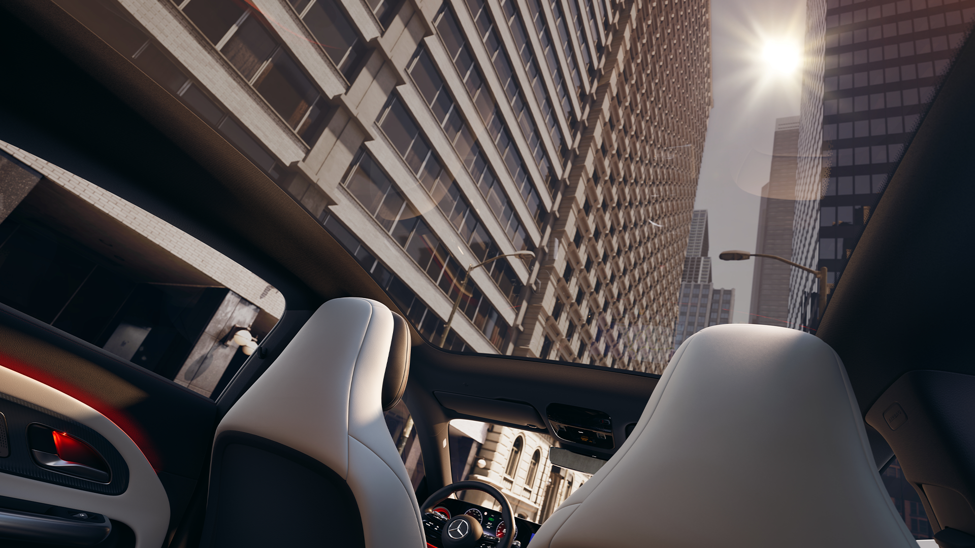 Mercedes-Benz CLA panoraamkatus