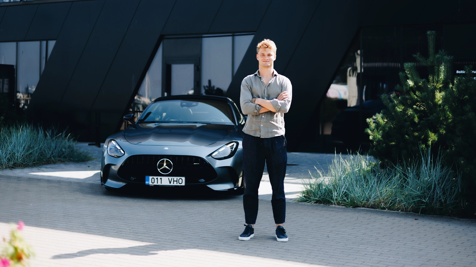 Ralf Aron ja Mercedes-AMG GT