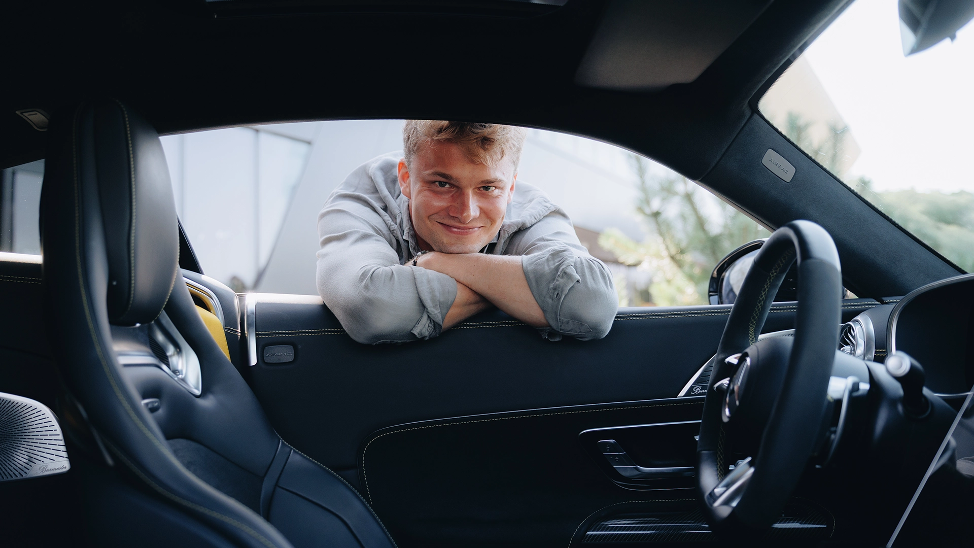 Ralf Aron ja Mercedes-AMG GT