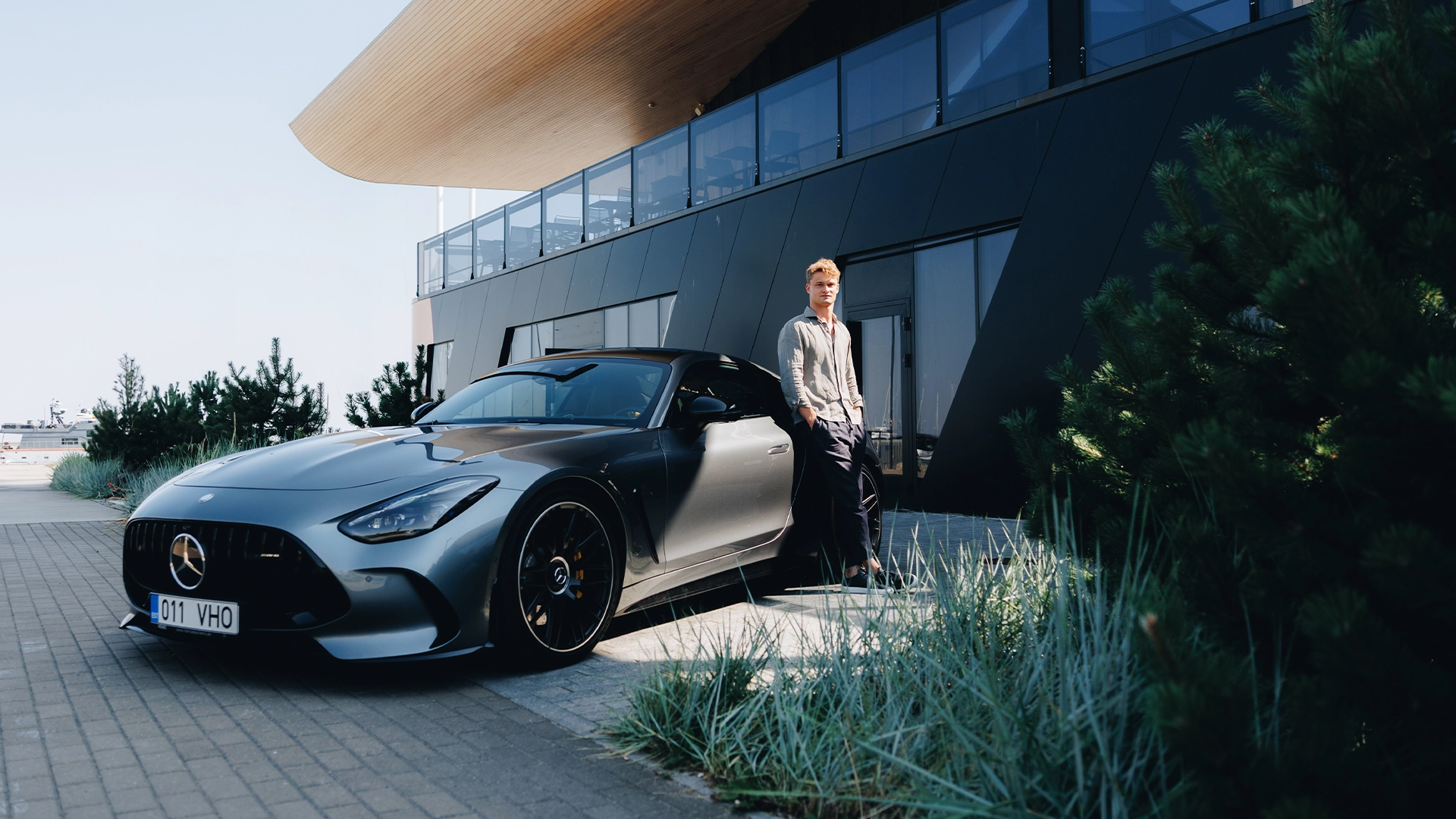 Ralf Aron ja Mercedes-AMG GT