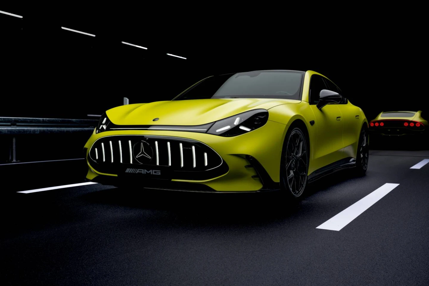 Uus täiselektriline Mercedes-AMG GT 4-Door Coupé eestvaates